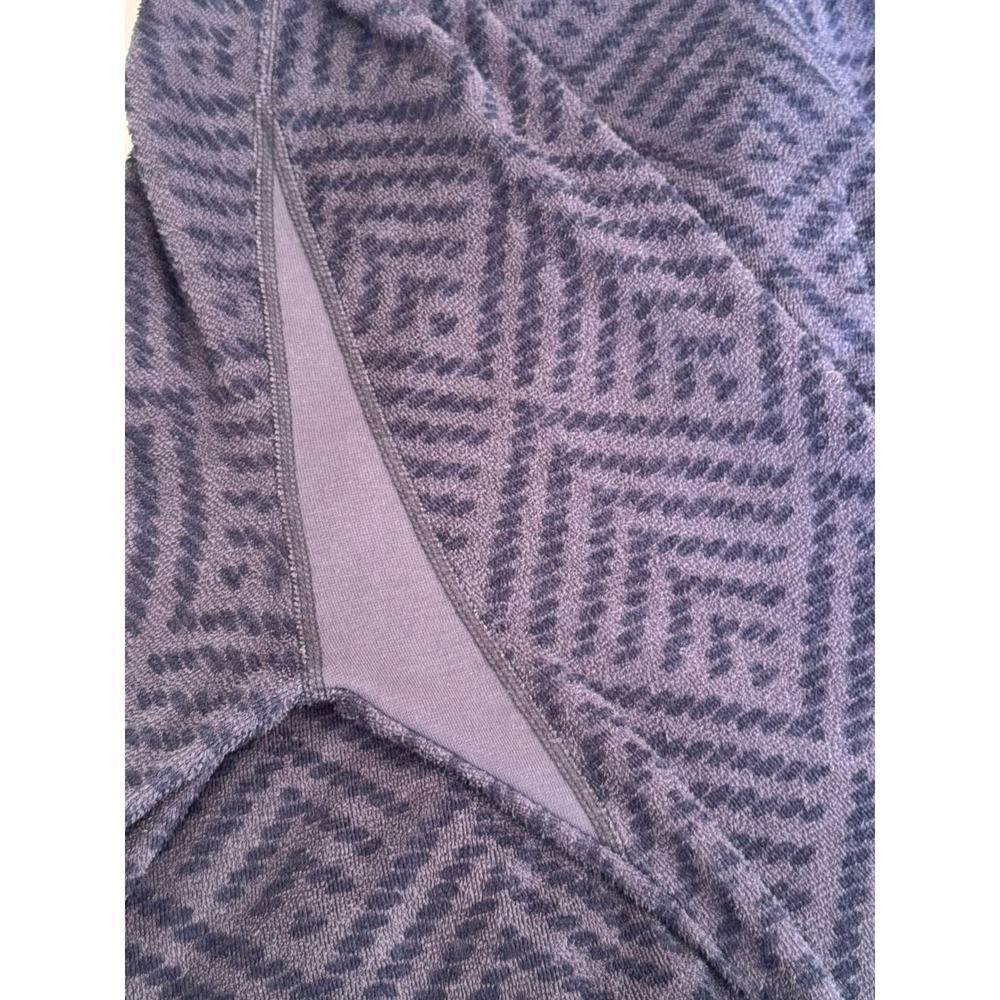 Outerknown Lowtide Crew Long Sleeve Raglan Shirt L Pocket French Terry Coastal - Picture 4 of 7